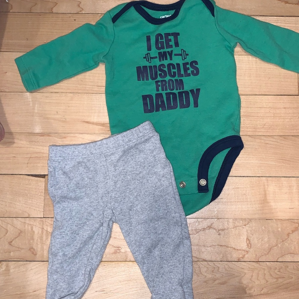 Carters newborn outfit